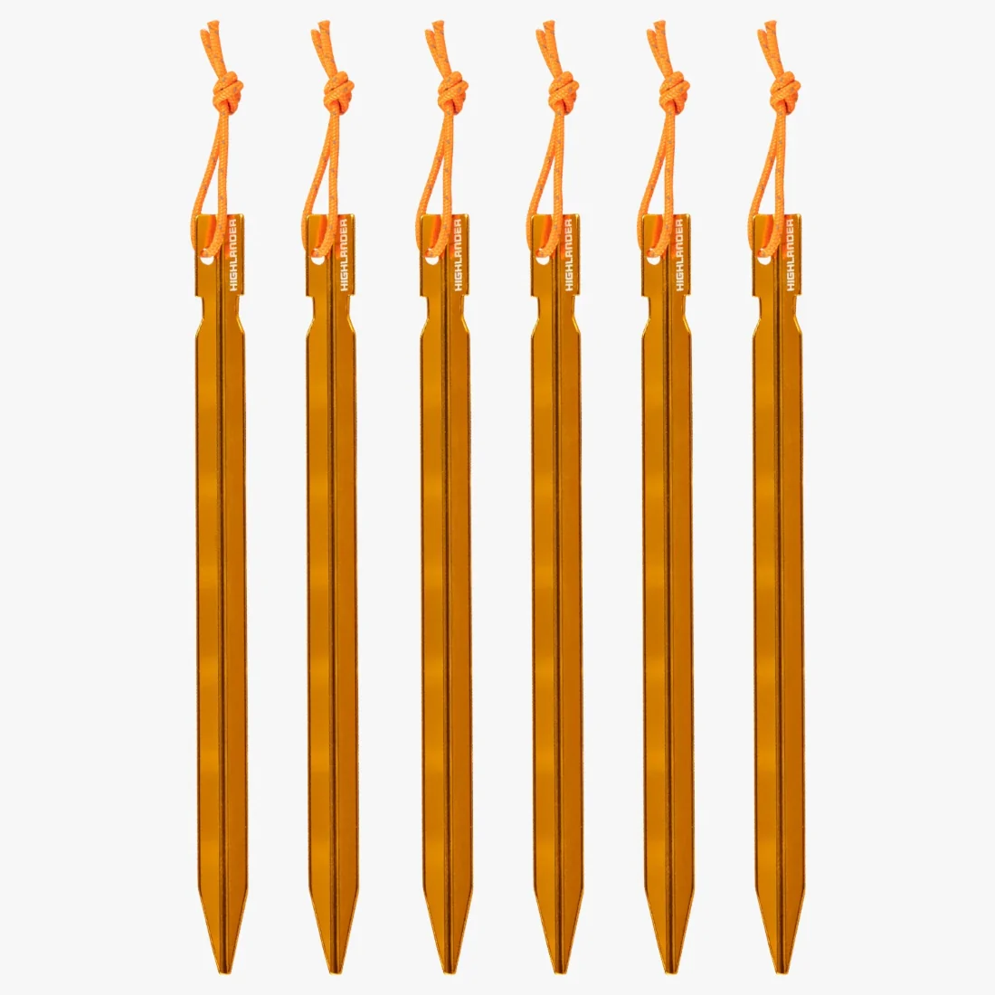 Arrow Aluminium Pegs 7 Inch 6 Pack
