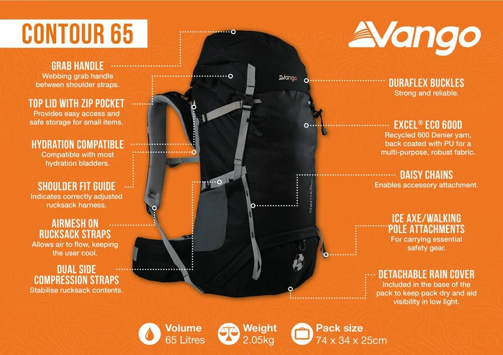 Contour 65 Rucksack - Image 3