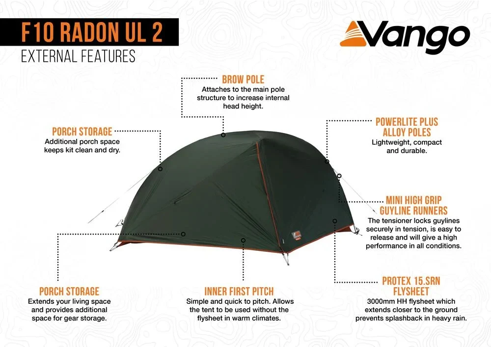 F10 Radon UL 2 Tent - Image 8