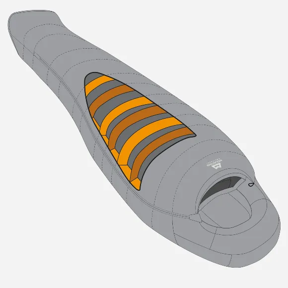 Glacier 1000 Sleeping Bag - Image 3