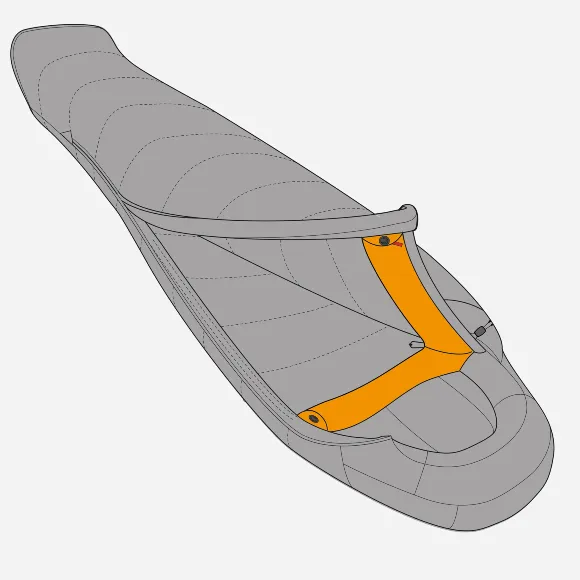 Glacier 1000 Sleeping Bag - Image 4