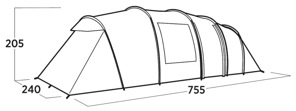 Leka Twin 8 Tent - Image 2