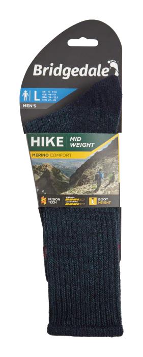 Men's Hike Midweight Comfort Sock - Image 4