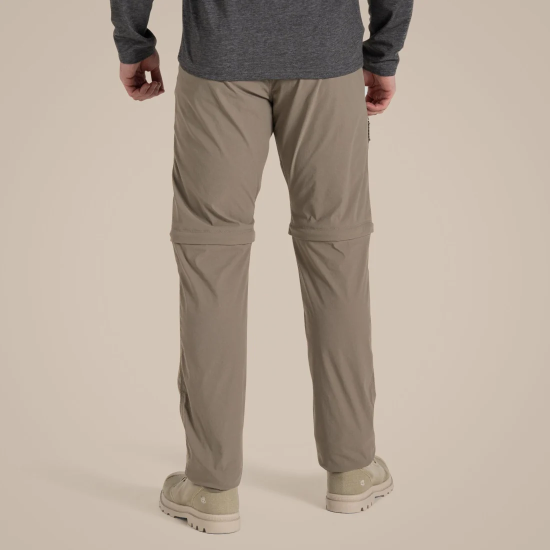 Men's NosiLife Pro Convertible III Trousers Pebble - Image 3