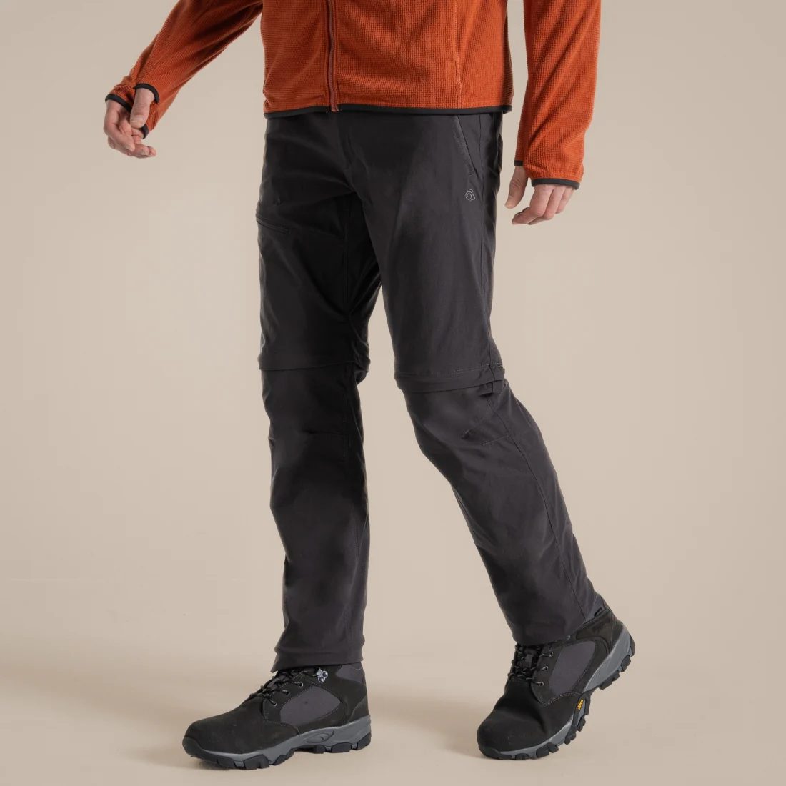 Men's NosiLife Pro Convertible III Trousers Pebble - Image 9