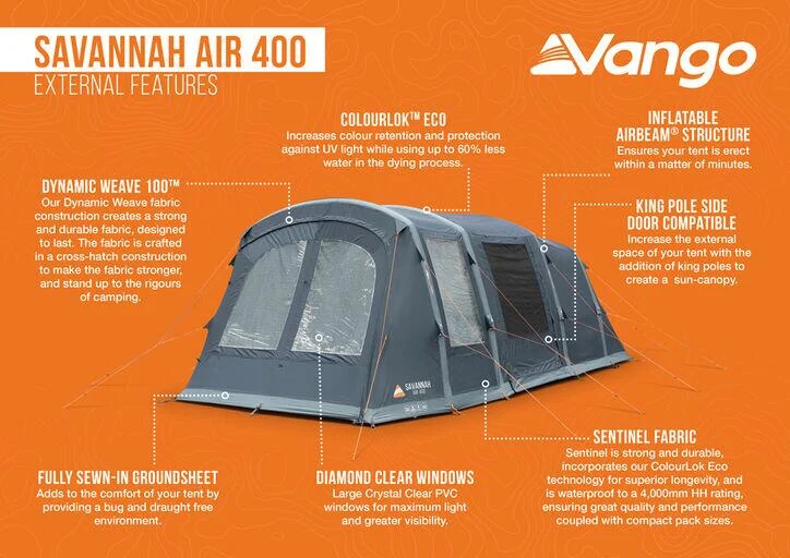 Savannah 400 Air Tent Package [PRE - ORDER] - Image 12