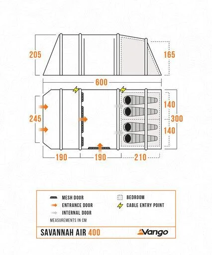 Savannah 400 Air Tent Package [PRE - ORDER] - Image 6