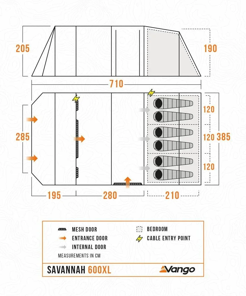 Savannah 600XL Poled Tent Package [PRE-ORDER] - Image 5