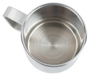 Stainless Steel Camping Mug 300ML - Image 2