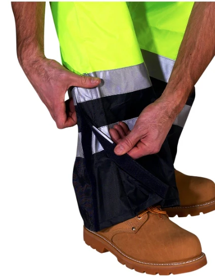 Unisex Belfry Two-Tone Hi-Vis Waterproof Trousers - Image 3