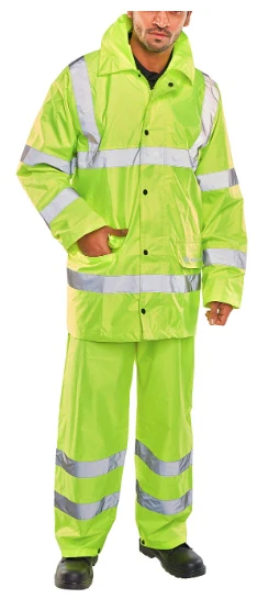 Unisex Hi-Vis Lightweight Waterproof Suit - Image 2