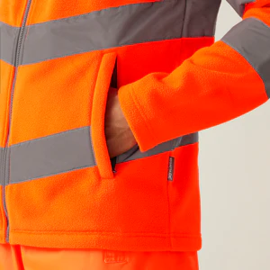 Unisex Hi-Vis Pro Contract Thor Fleece - Image 9