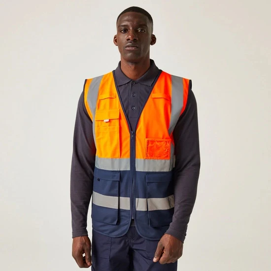 Unisex Pro Hi-Vis Executive Vest - Image 2