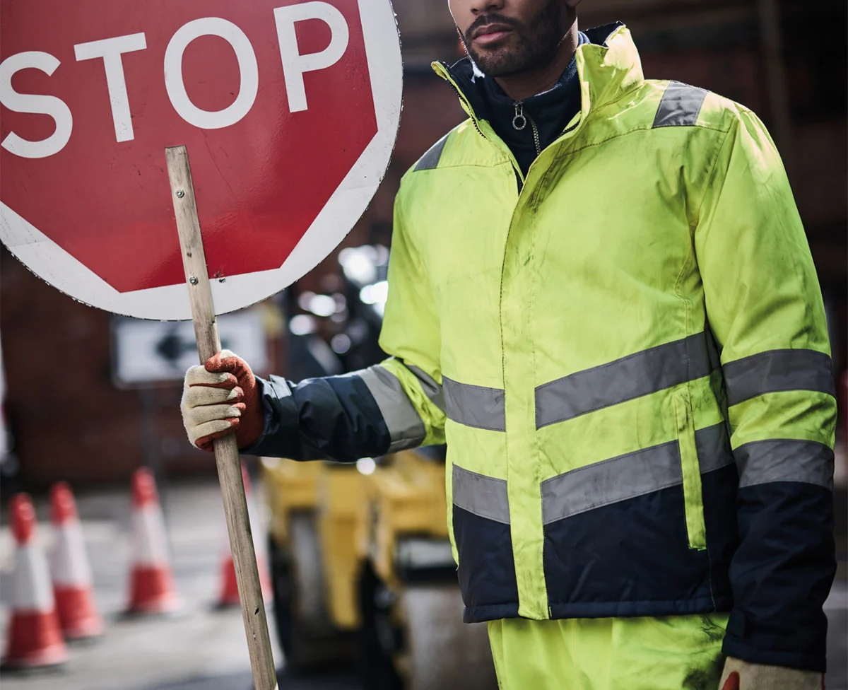 Unisex Hi-Vis Pro Insulated Parka - Image 2