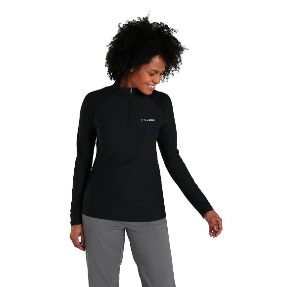 Women's 24/7 Tech Tee Long Sleeve Half Zip - Image 2