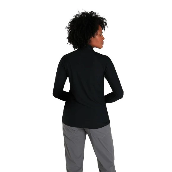 Women's 24/7 Tech Tee Long Sleeve Half Zip - Image 7