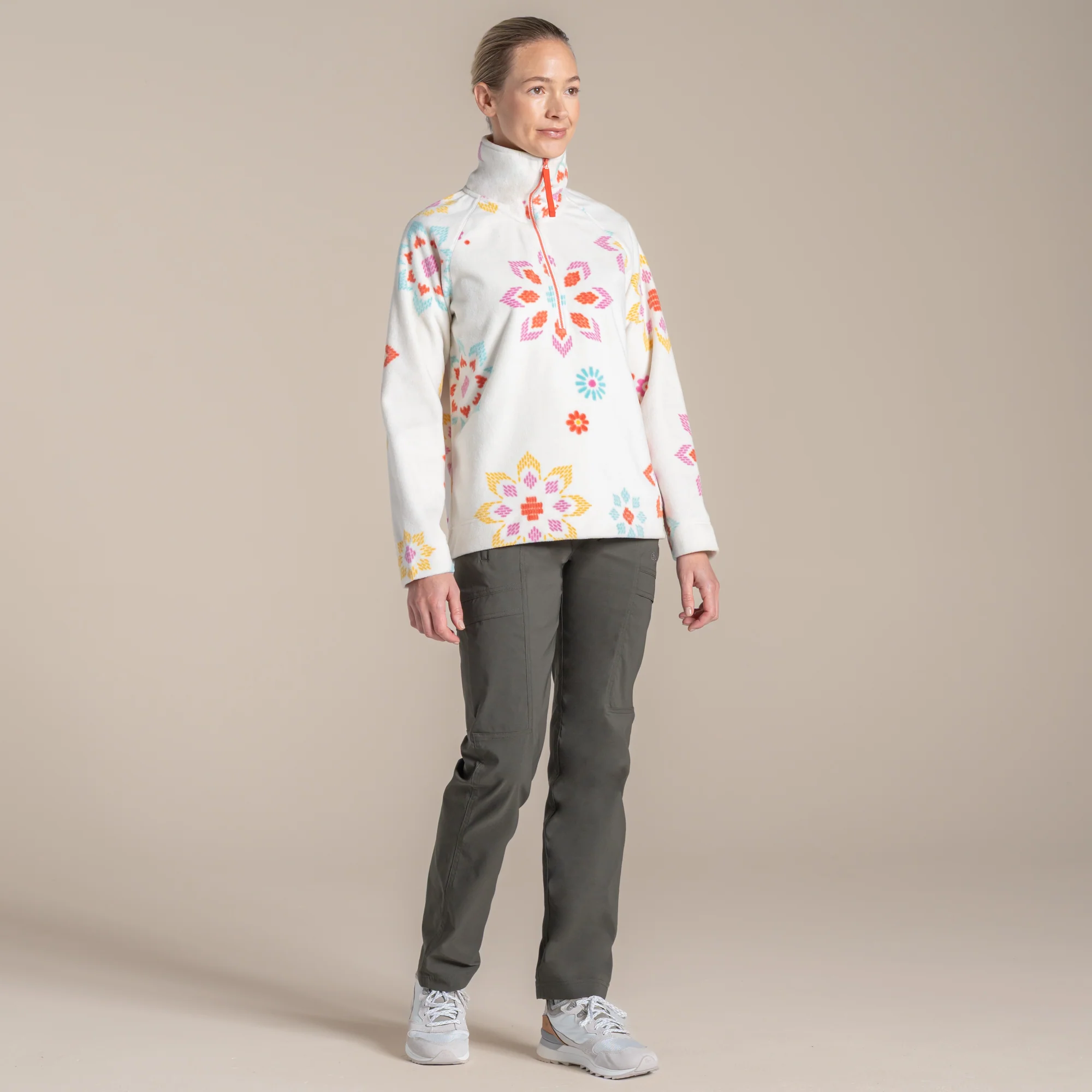 Women's Annjela Half Zip Fleece - Image 4