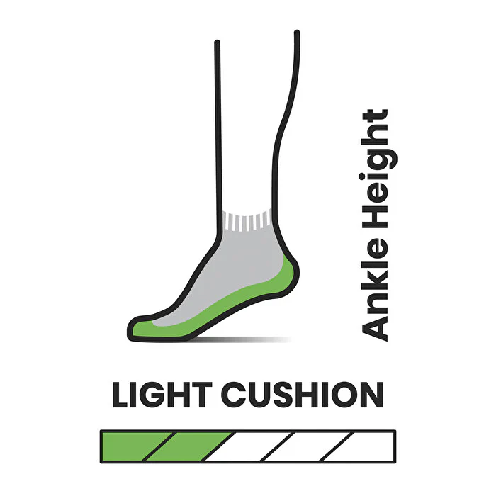 Women's Hike Light Cushion Ankle Socks - Image 3