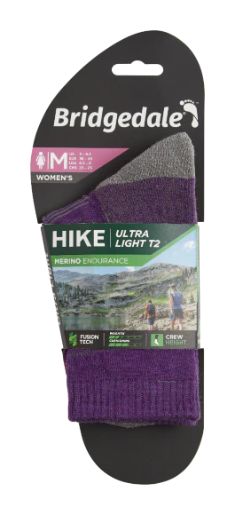 Women's Hike Ultralight T2 Crew Sock - Image 3