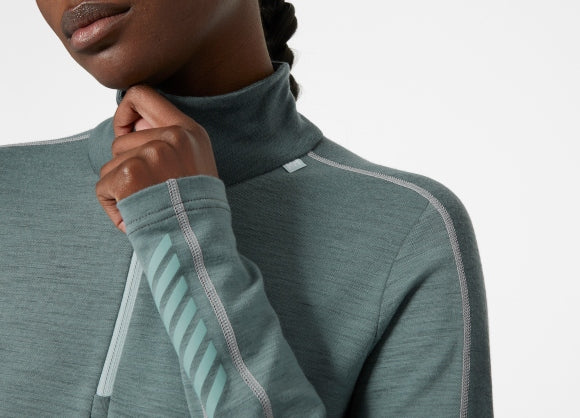 Women's Lifa Merino Lightweight Half Zip Baselayer - Image 3