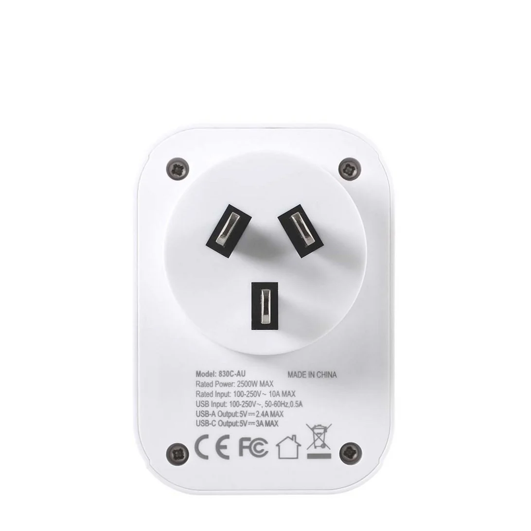 World to AUS/China and USA Travel Adapter - Image 2